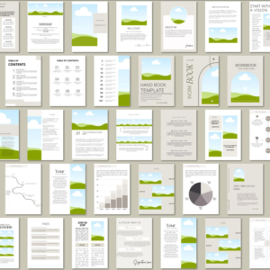 150-Page Canva eBook Template | PLR & MRR License