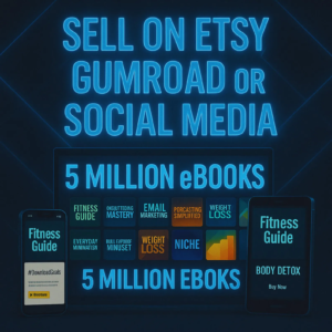 5 Million PLR & MRR eBooks Bundle – Resellable Digital Products & Financial eBooks Collection