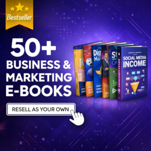 All-in-One 50+ Business, Sales & Marketing eBooks Bundle (MRR License)